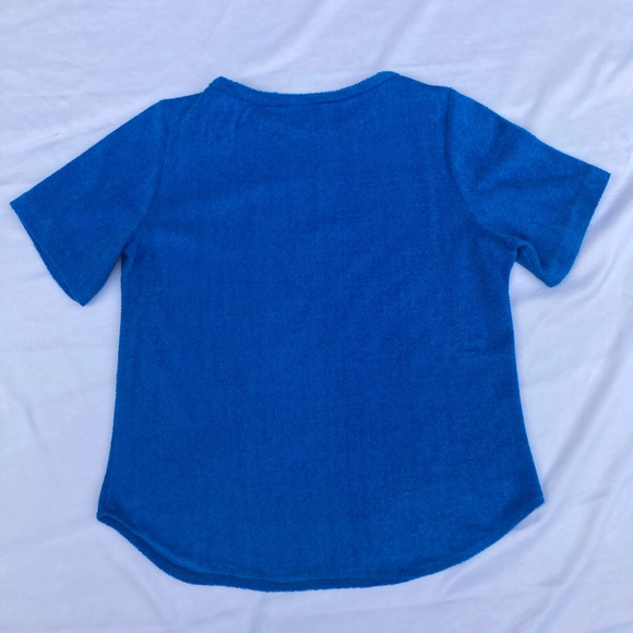 Early 80’s Vintage Davida Sport California Terry Towel Blouse,Women’s Medium - Picture 4 of 5